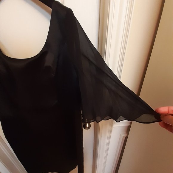 Escada Cocktail Silk Dress Plus Size - Picture 2 of 6